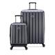 Delsey Paris Helium Aero Hardside erweiterbares Gepäck mit Spinnrollen, Titan (Silber) - 07612PL