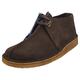 Clarks Desert Trek Suede Shoes in Dark Brown Standard Fit Size 11