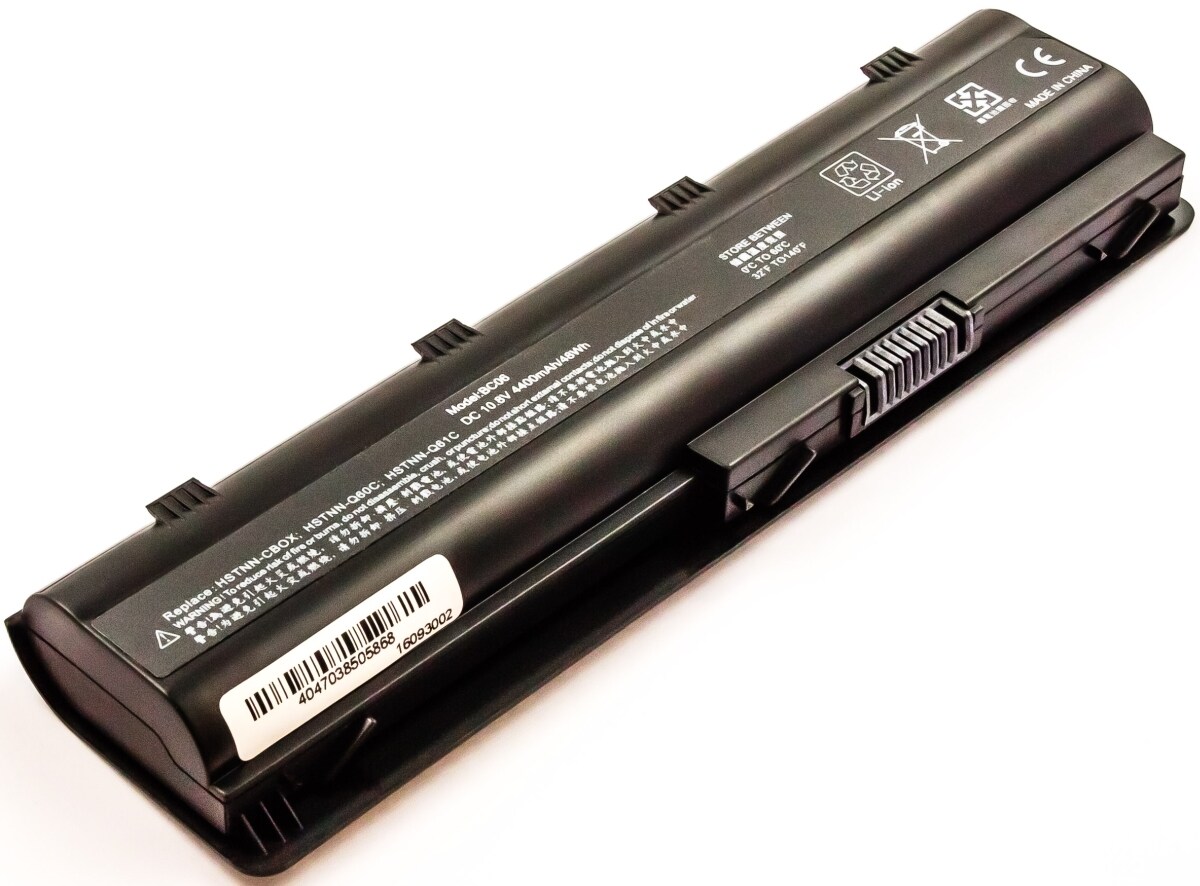 AGI Akku für Hewlett-Packard HSTNN-UB1F Li-Ion 10,8 Volt 4400 mAh schwarz Image