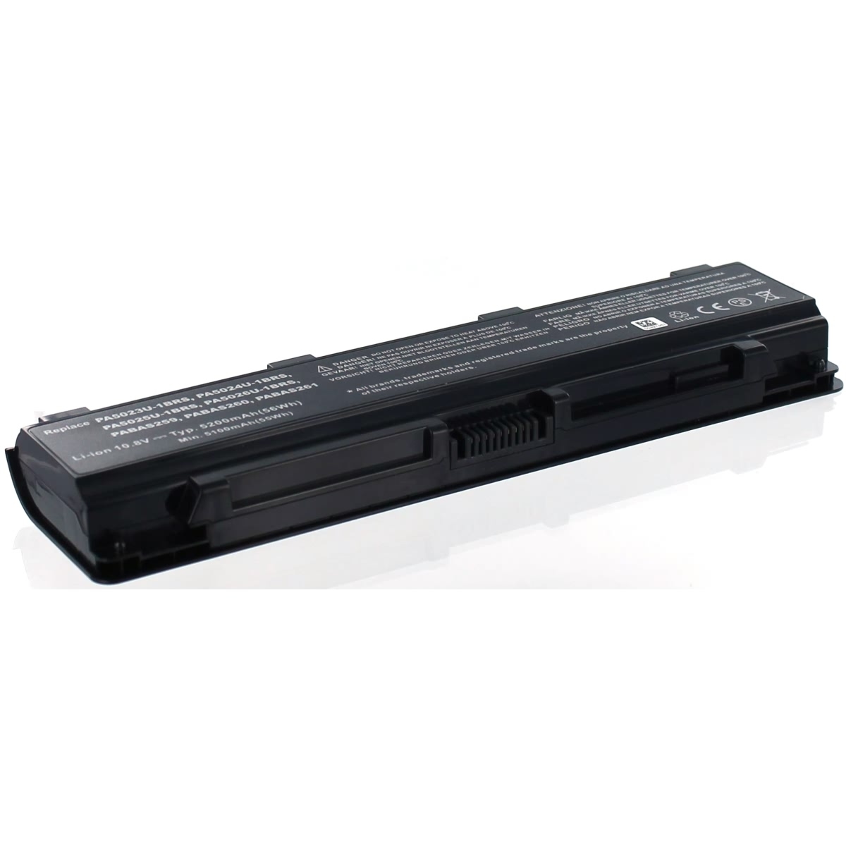 AGI Akku für Toshiba Satellite C70-A-142 Li-Ion 10,8 Volt 4400 mAh schwarz Image