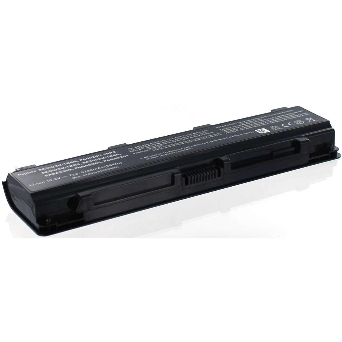 AGI Akku für Toshiba Satellite C75-A-14E Li-Ion 10,8 Volt 4400 mAh schwarz Image