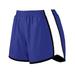 Augusta Sportswear 1266 Athletic Girls Pulse Team Short in Purple/White/Black size Large