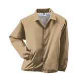 Augusta Sportswear 3100 Nylon Coach's Jacket in Khaki size Large