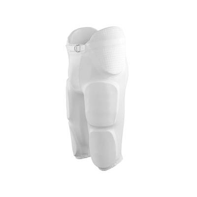 Augusta Sportswear AG9600 Gridiron Integrated Football Pant in White size Large | Polyester 9600