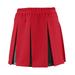 Augusta Sportswear 9115 Women's Liberty Skirt in Red/Black size Medium | Polyester