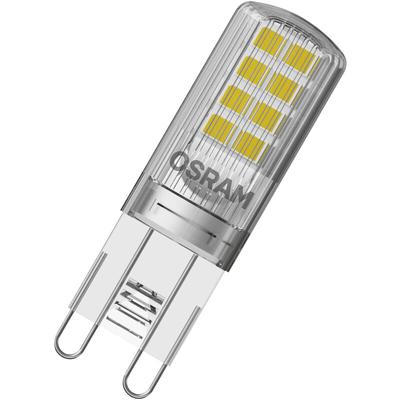 Base led Lampe pin, Pinlampe mit G9 Sockel, 2,60W, Ersatz für 30W-Glühbirne, Warmweiss (2700K),