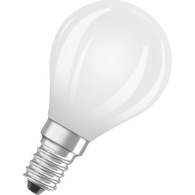 Filament led Lampe mit E14 Sockel, Warmweiss (2700K), Tropfenform, 6.5W, Ersatz für 60W-Glühbirne,