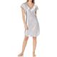 Shadowline Damen Charming Satin Chameuse Sleepshirt Nachthemd, Silber, 1X Mehr