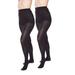 Plus Size Women's 2-Pack Opaque Tights by Comfort Choice in Black (Size C/D)