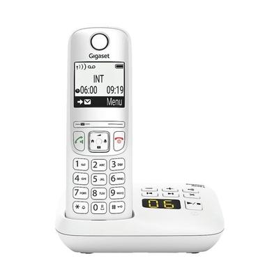 Gigaset Schnurloses Telefon mit Anrufbeantworter »A690A« weiß weiß