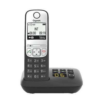 Gigaset Schnurloses Telefon mit Anrufbeantworter »A690A« schwarz schwarz Image