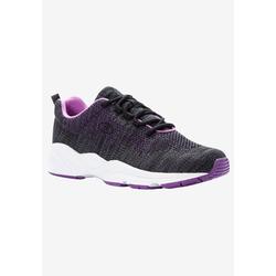 Women's Stability Fly Sneaker by Propet in Black Berry (Size 9 1/2 M)