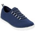 Women's CV Sport Ariya Slip On Sneaker by Comfortview in Navy (Size 9 1/2 M)