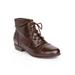 Wide Width Women's The Darcy Bootie by Comfortview in Brown (Size 11 W)