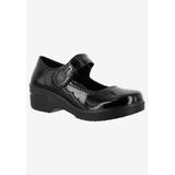 Extra Wide Width Women's Letsee Mary Jane by Easy Street in Black Patent (Size 7 WW)