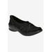 Wide Width Women's Rosie Flat by BZees in Black Gradient (Size 8 W)