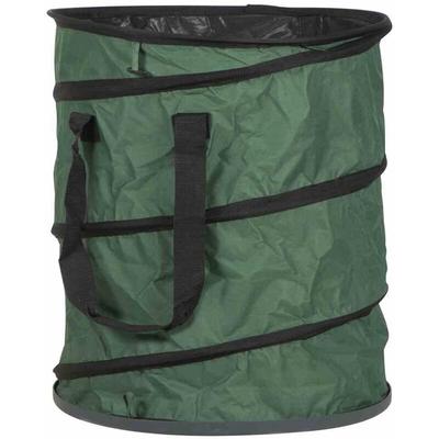 Pop-Up Gartensack 175L, Polyester 56x56x70 cm, Kunstoffboden