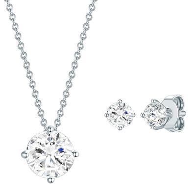 Rafaela Donata Schmuckset Sterling Silber verziert mit Kristallen von Swarovski® in 10,1 mm Damen