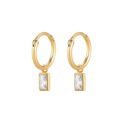 Elli Creolen Zirkonia Kristalle 925 Sterling Silber OneSize Damen Image
