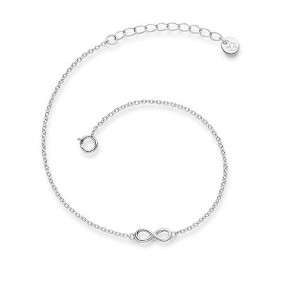 Glanzstücke München - Armband Infinity Sterling Silber in Gelbgold Armbänder & Armreife Damen