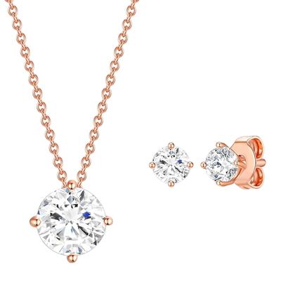 Rafaela Donata Schmuckset Sterling Silber verziert mit Kristallen von Swarovski® in 10,1 mm Damen