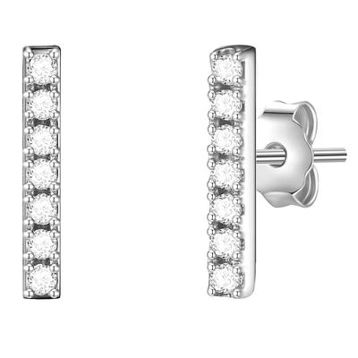 Glanzstücke München Ohrstecker Sterling Silber Zirkonia in 10,1 mm Damen Image