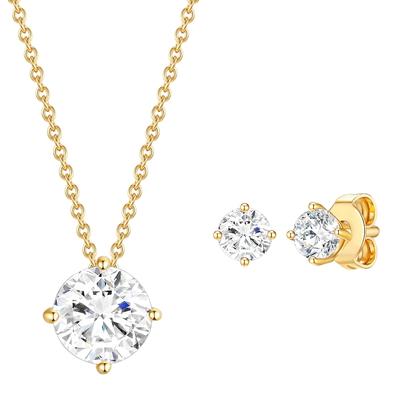 Rafaela Donata Schmuckset Sterling Silber verziert mit Kristallen von Swarovski® in 10,1 mm Damen