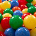 500/6Cm ∅ Balles Colorées Plastique Pour Piscine Enfant Bébé Fabriqué En eu,