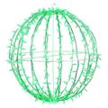 Vickerman 665978 - 324Lt x 30" Green Twinkle Led Sphere (X30LED04T) Hanging Christmas Light Sphere