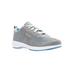 Extra Wide Width Women's Washable Walker Revolution Sneakers by Propet® in Light Grey Blue (Size 8 1/2 WW)