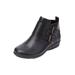 Women's The Amberly Shootie by Comfortview in Black (Size 11 M)
