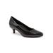 Wide Width Women's Kiera Pumps by Trotters® in Black Patent (Size 9 1/2 W)