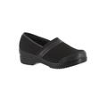 Wide Width Women's Origin Slip-On by Easy Street in Black Lamy (Size 12 W)