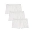 Plus Size Women's Boyshort 3-Pack by Comfort Choice in White Pack (Size 8) Underwear