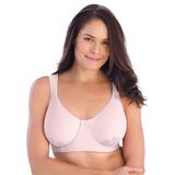 Plus Size Women's Petal Boost® Underwire Bra by Comfort Choice in Shell Pink (Size 38 C)