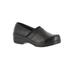 Women's Origin Slip-On by Easy Street in Black Smooth (Size 9 M)