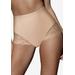 Plus Size Women's Shaping Brief with Lace Firm Control 2-Pack by Bali in Light Beige (Size L)