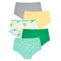 Plus Size Women's Stretch Cotton Brief 5-Pack by Comfort Choice in Lemon Pack (Size 14) Underwear