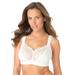 Plus Size Women's Comfort Choice® Wireless Gel Strap Bra by Comfort Choice in White (Size 50 G)