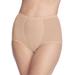 Plus Size Women's Brief 2-Pack Power Mesh Tummy Control by Secret Solutions in Nude (Size 1X) Underwear