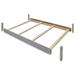 Sorelle 224 Full Bed Rail in Gray | 55 H x 76 W x 5 D in | Wayfair 224-WG