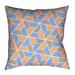 Latitude Run® Avicia Throw Pillow Linen, Spun Polyester in Orange/Gray/Blue | 14 H x 14 W x 3 D in | Wayfair 6F4032D02E51441FA285CE4F86745083