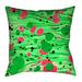 Latitude Run® Avicia Throw Pillow Polyester/Polyfill blend in Green | 14 H x 14 W x 3 D in | Wayfair 2205F02DFC2746FD9F137D1A0D136D4C