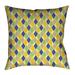 Latitude Run® Avicia Throw Pillow Polyester/Polyfill blend in Blue/Yellow | 14 H x 14 W x 3 D in | Wayfair 2FB97524362D47BE9497B70DE60D7FF4