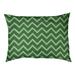 Tucker Murphy Pet™ Chelan Hand Drawn Chevron Pattern Outdoor Dog Pillow Polyester in Green | 6 H in | Wayfair CF14306134B94866BC1043856C68625A