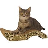 Tucker Murphy Pet™ Chisholm Small Purrfect Stretch Recycled Paper Scratching Board Cardboard in Brown | 2.75 H x 14.25 W x 7 D in | Wayfair