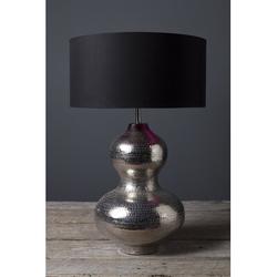 Dakota Fields Keytesville 26" Stainless Steel Table Lamp Metal/Fabric in Pink | 26 H x 12 W x 12 D in | Wayfair EA858FE4DAF84EBBB4BC44D0F206C259