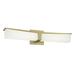 Everly Quinn Murry 1-Light Dimmable LED Bath Bar in Yellow | 5 H x 24 W x 3.88 D in | Wayfair 4BCC74D9028145CCA8D52A56CCA32809