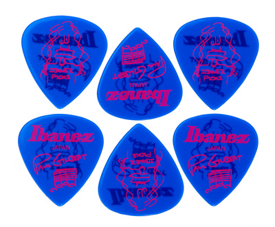 Ibanez Paul Gilbert Pick Signature Plektren Set JB 6 Stück