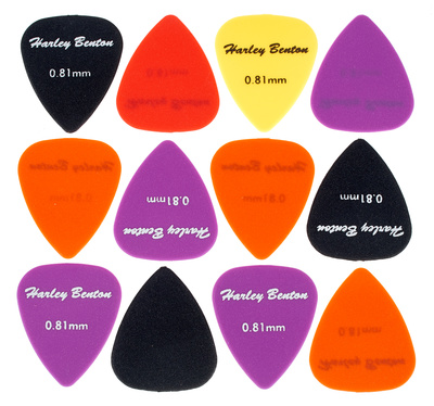 Harley Benton Nylon Player Pick Set 0,81mm